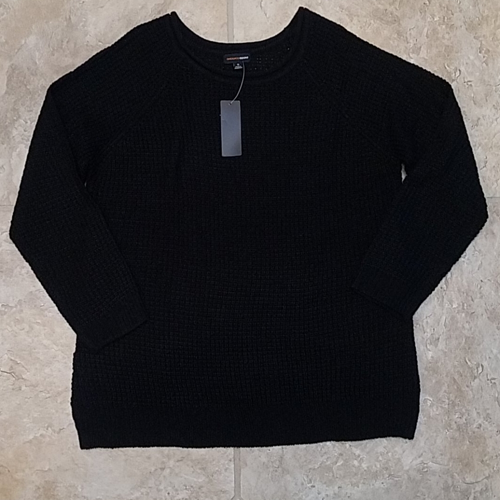 NWT Ambiance Apparel Black Sweater